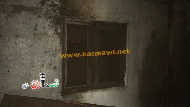 كفرقاسم : اندلاع حريق في احد البيوت واصابة طفيفة جراء استنشاق الدخان وطواقم الإطفائية تسيطر على الحريق 